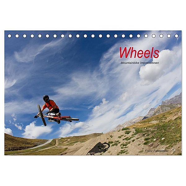 Wheels (Tischkalender 2024 DIN A5 quer), CALVENDO Monatskalender, Franz Faltermaier