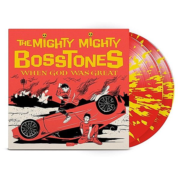 When God Was Great-Red With Yellow Splatters Vin, The Mighty Mighty Bosstones