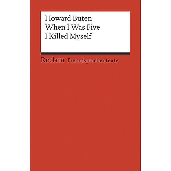 When I Was Five I Killed Myself, Howard Buten
