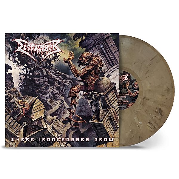 Where Ironcrosses Grow(Ltd.Sand Marbled Vinyl), Dismember