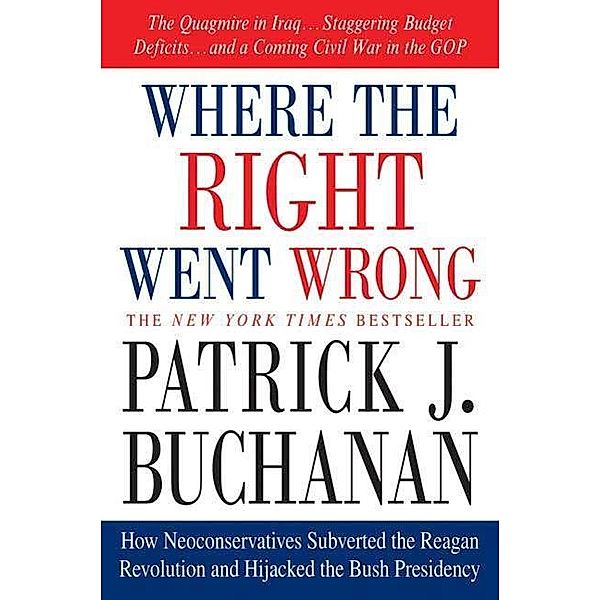 Where the Right Went Wrong, Patrick J. Buchanan