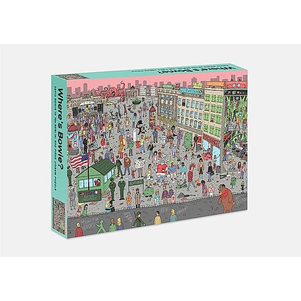 Where's Bowie? Bowie in 70s Berlin/500 Piece