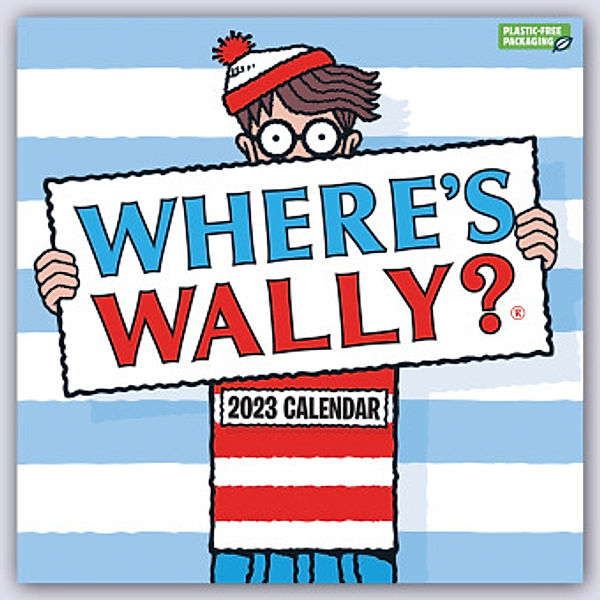 Where's Wally? 2023 - Wand-Kalender, Carousel Calendar