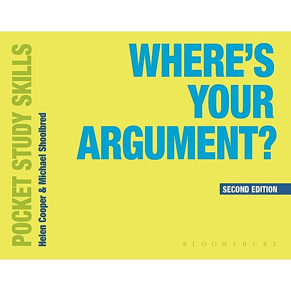 Where's Your Argument?, Michael Shoolbred, Helen Cooper