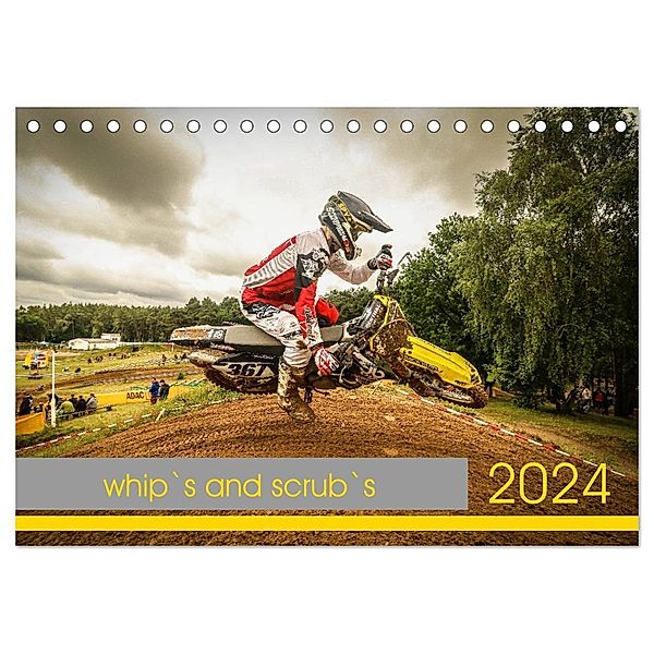 whip`s and scrub`s (Tischkalender 2024 DIN A5 quer), CALVENDO Monatskalender, Arne Fitkau Fotografie & Design