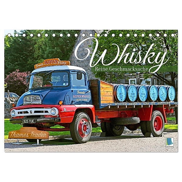 Whisky: Reine Geschmacksache (Tischkalender 2024 DIN A5 quer), CALVENDO Monatskalender, Calvendo