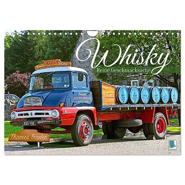 Whisky: Reine Geschmacksache (Wandkalender 2024 DIN A4 quer), CALVENDO Monatskalender, Calvendo