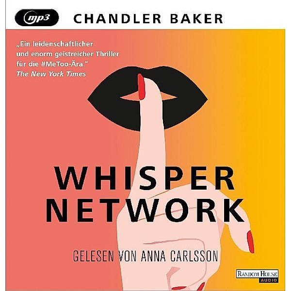 Whisper Network,2 Audio-CD, 2 MP3, Chandler Baker
