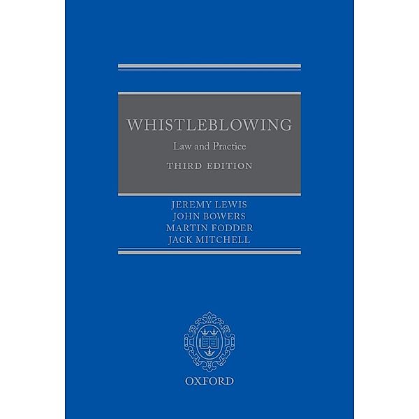 Whistleblowing, Jeremy Lewis, John Bowers QC, Martin Fodder, Jack Mitchell