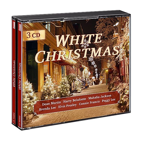 White Christmas - 60 schwungvolle und besinnliche Weihnachtslieder der 50er & 60er (3 CDs), Diverse Interpreten