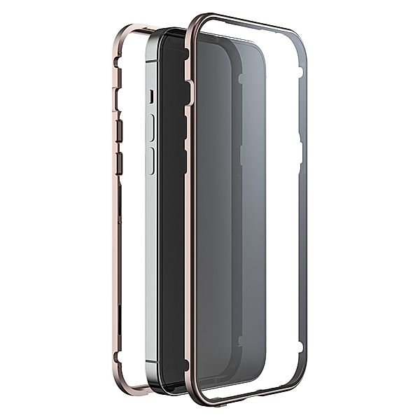 White Diamonds Cover 360° Glass für Apple iPhone 14 Plus, Rose Gold