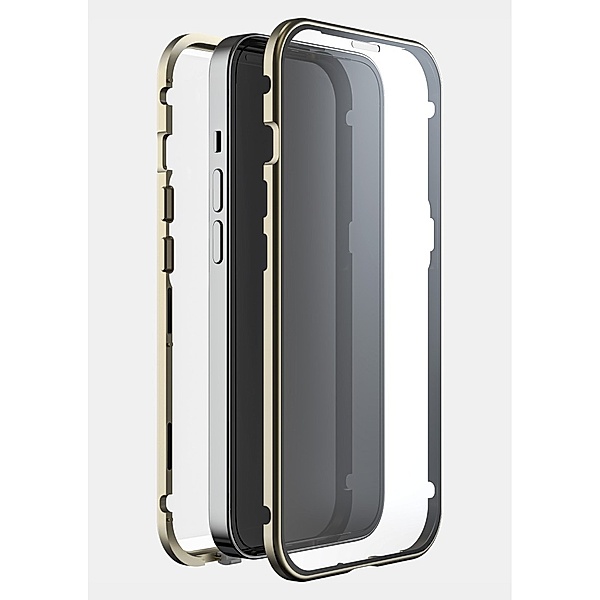 White Diamonds Cover 360° Glass für Apple iPhone 14 Pro, Gold