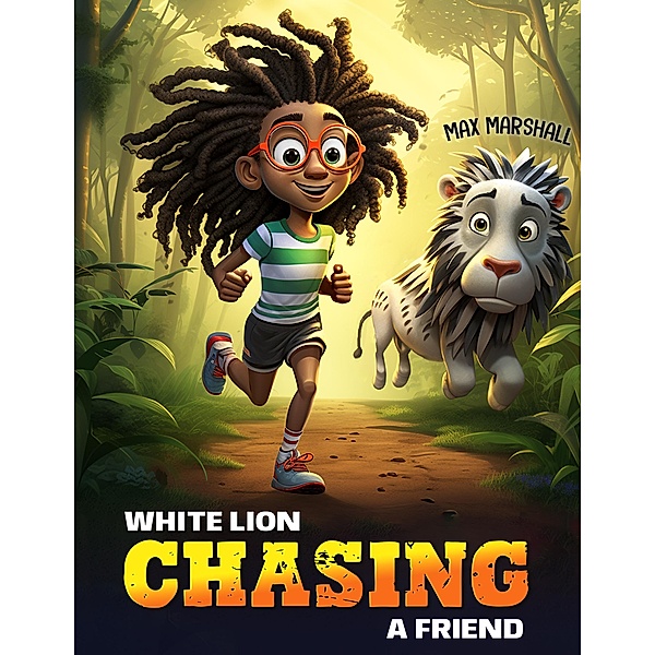 White Lion Chasing a Friend, Max Marshall