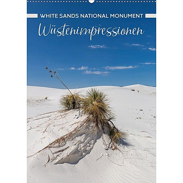 WHITE SANDS NATIONAL MONUMENT Wüstenimpressionen (Wandkalender 2020 DIN A2 hoch), Melanie Viola