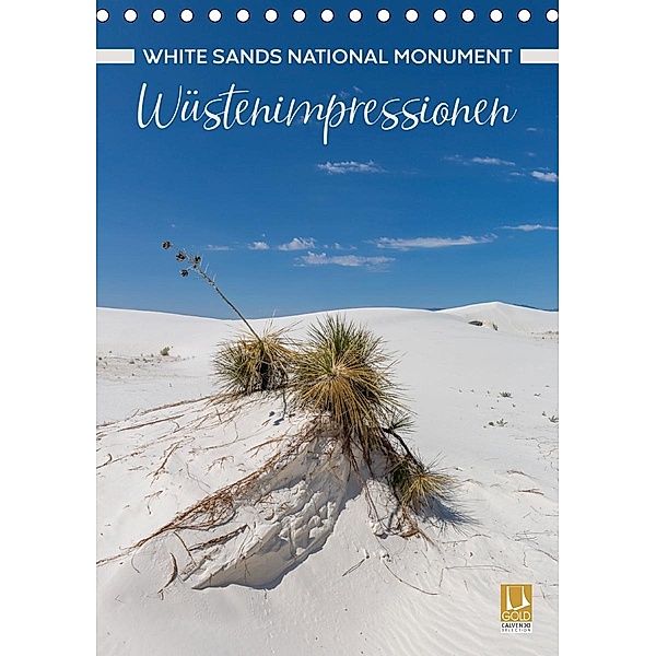 WHITE SANDS NATIONAL MONUMENT Wüstenimpressionen (Tischkalender 2021 DIN A5 hoch), Melanie Viola