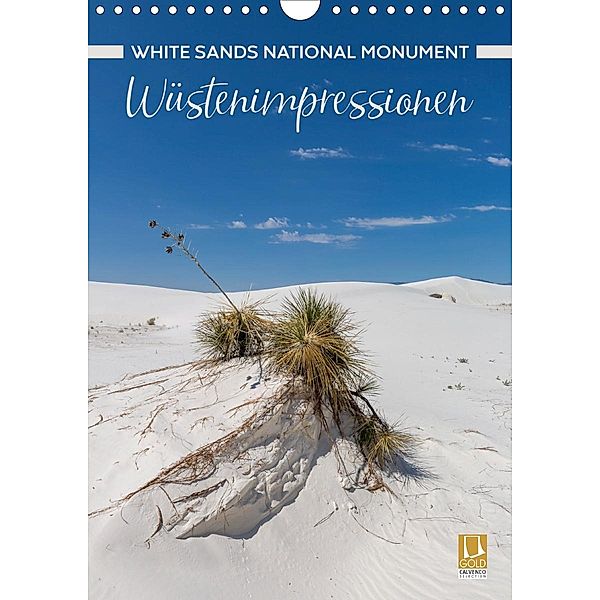 WHITE SANDS NATIONAL MONUMENT Wüstenimpressionen (Wandkalender 2021 DIN A4 hoch), Melanie Viola