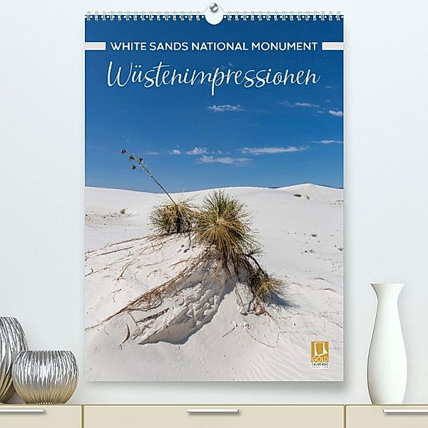 WHITE SANDS NATIONAL MONUMENT Wüstenimpressionen (Premium, hochwertiger DIN A2 Wandkalender 2023, Kunstdruck in Hochglan, Melanie Viola