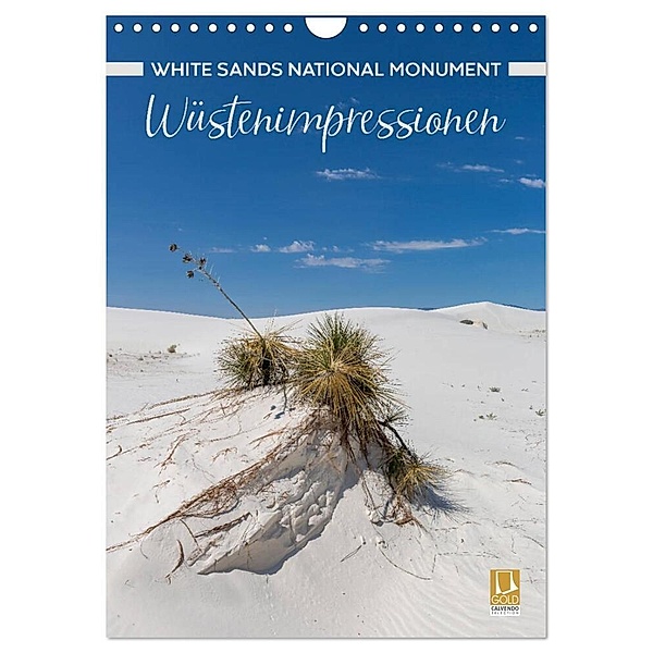 WHITE SANDS NATIONAL MONUMENT Wüstenimpressionen (Wandkalender 2024 DIN A4 hoch), CALVENDO Monatskalender, Melanie Viola