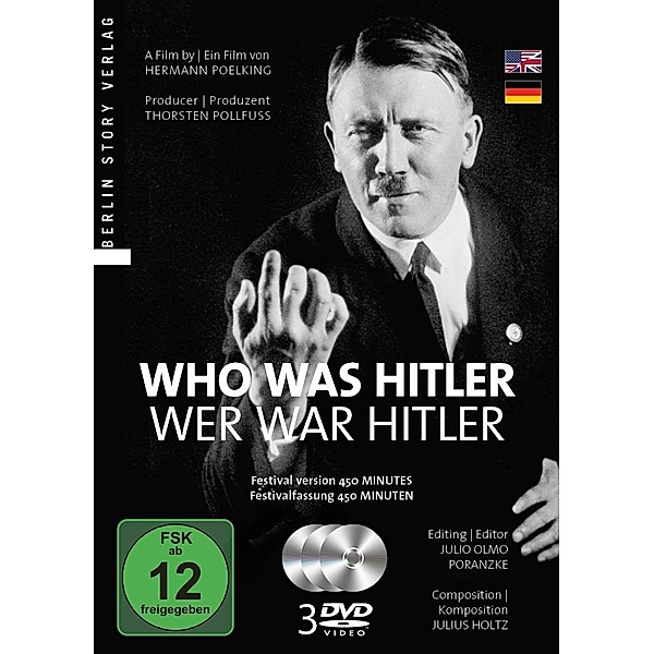 Who was Hitler - Festival Version / Wer war Hitler - Festivalfassung, 3 DVDs