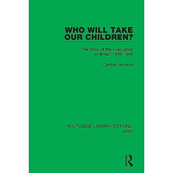 Who Will Take Our Children?, Carlton Jackson