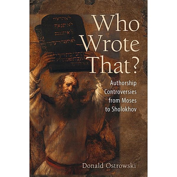 Who Wrote That?, Donald Ostrowski