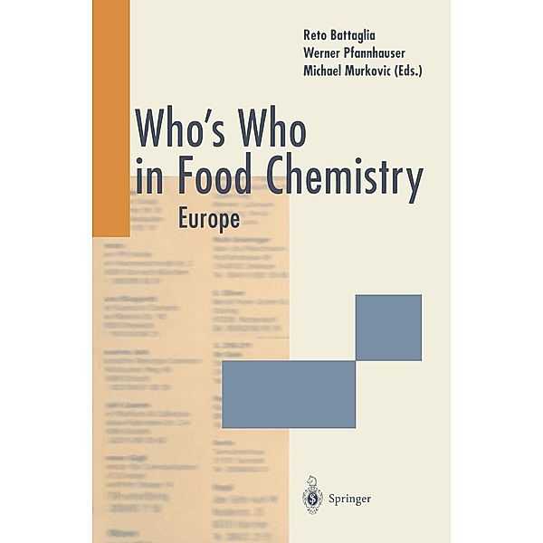 Who's Who in Food Chemistry