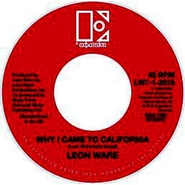 Why I Came To California/Rockin' You Eternally, Leon Ware