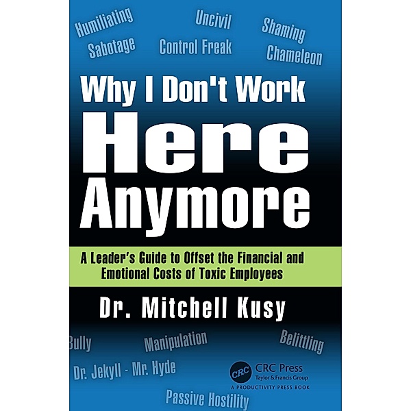 Why I Don't Work Here Anymore, Mitchell Kusy