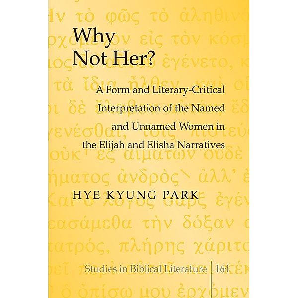 Why Not Her?, Park Hye Kyung Park