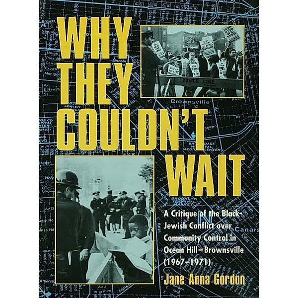 Why They Couldn't Wait, Jane Anna Gordon