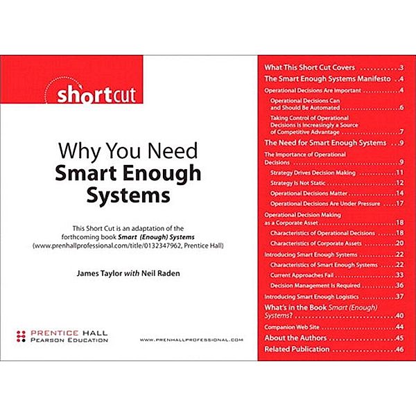 Why You Need Smart Enough Systems (Digital Short Cut), Taylor James, Raden Neil