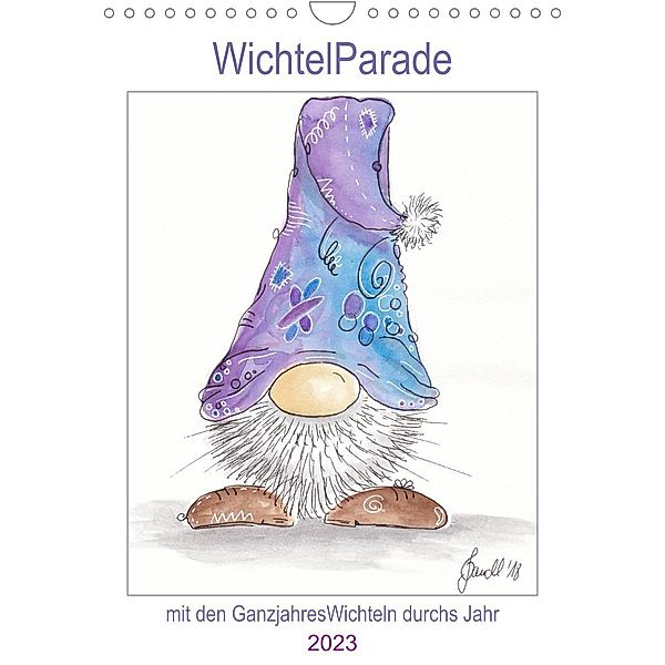 WichtelParade (Wandkalender 2023 DIN A4 hoch), Brit Variandl Jandl