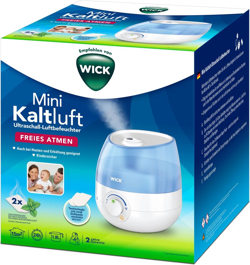 WICK® Mini-Ultraschall-Kaltluftbefeuchter bestellen | Weltbild.de