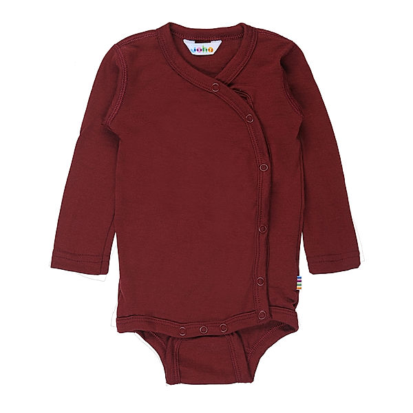 Joha Wickel-Langarmbody 4041 SINGLE WOOL in bordeaux