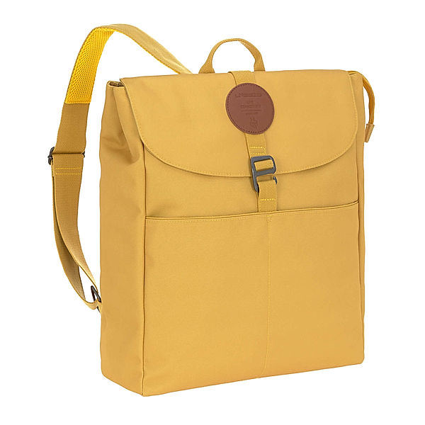 Lässig Wickelrucksack ADVENTURE (34x14x42) in lemon curry