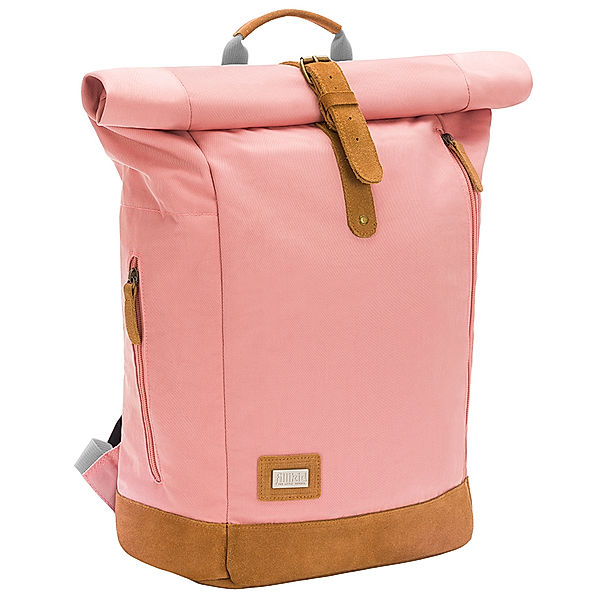 fillikid Wickelrucksack  BERLIN (39x16x53) rosa melange