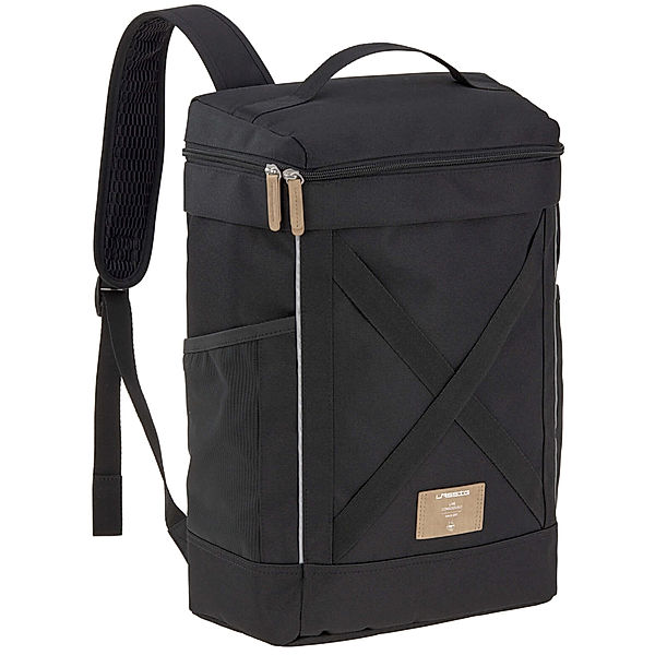 LÄSSIG Wickelrucksack CROSS (31x16x44) in black