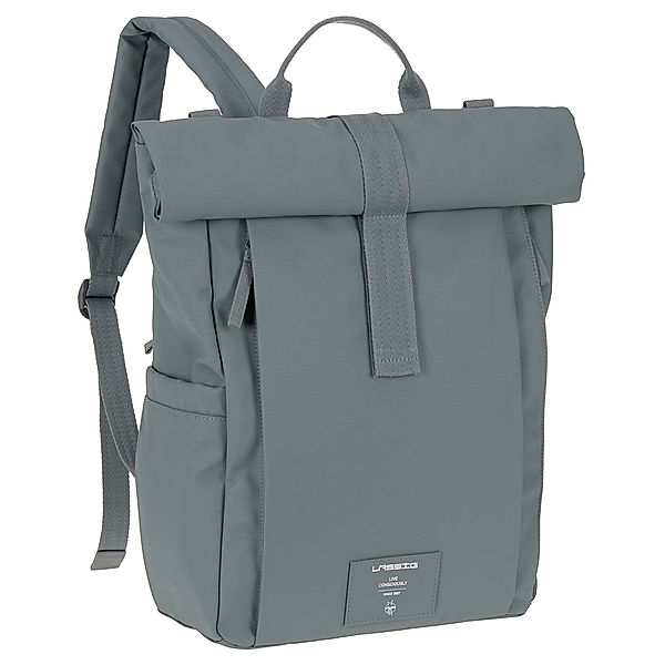 LÄSSIG Wickelrucksack ROLLTOP UP (29x14,5x42) in anthracite