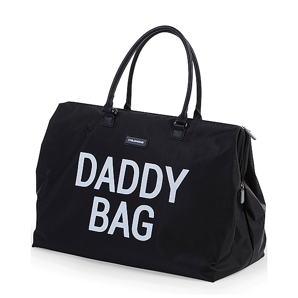Childhome Wickeltasche DADDY BAG (55x30x40) in schwarz