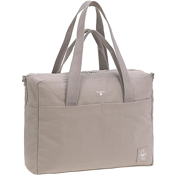 LÄSSIG Wickeltasche ESSENTIAL (44x16x34) 5-teilig in taupe