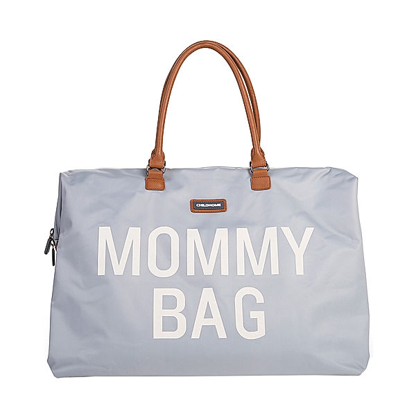 Childhome Wickeltasche MOMMY BAG (55x30x40) in grau