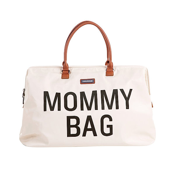 Childhome Wickeltasche MOMMY BAG (55x30x40) in offwhite