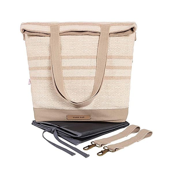 mara mea Wickeltasche PULSING CITY (43,5x46) in rosa/beige