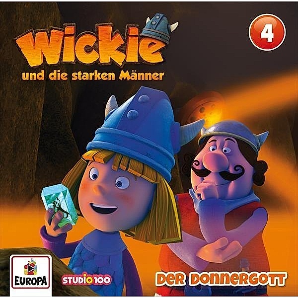 Wickie (CGI) - Der Donnergott.Tl.4,1 Audio-CD, Wickie