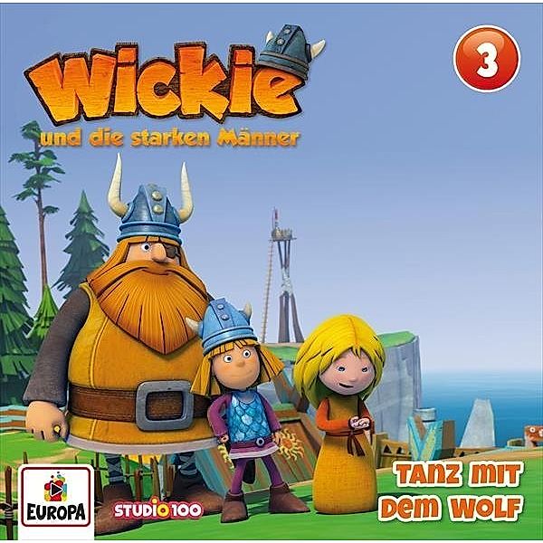 Wickie (CGI) - Tanz mit dem Wolf.Tl.3,1 Audio-CD, Wickie
