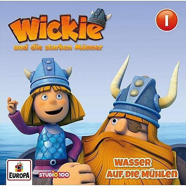 Wickie (CGI) - Wasser auf die Mühlen.Tl.1,1 Audio-CD, Wickie