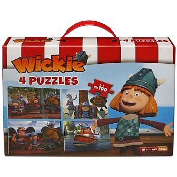 Wickie und die starken Männer (Kinderpuzzle), Puzzle-Koffer