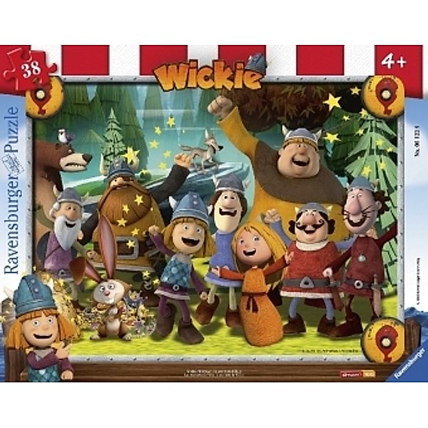 Wickie und die starken Männer (Rahmenpuzzle), Wickies Abenteuer