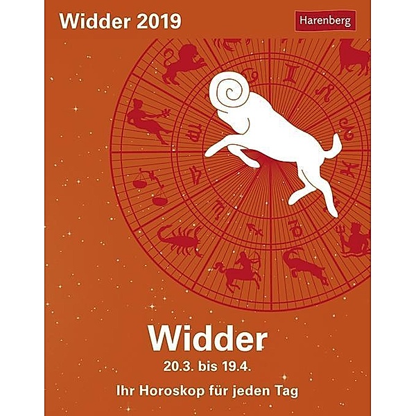Widder - Kalender 2019, Robert Satorius