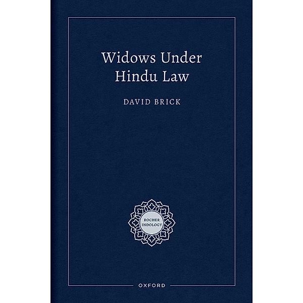 Widows Under Hindu Law, David Brick